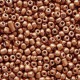 Seed beads 11/0 (2mm) Dark orange brown